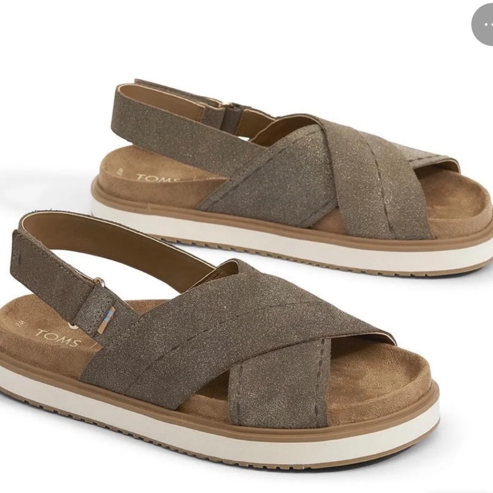 TOMS sandals size 8
